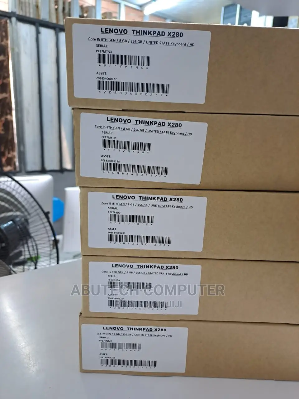New Laptop Lenovo ThinkPad X280 8GB Intel Core I5 SSD 256GB