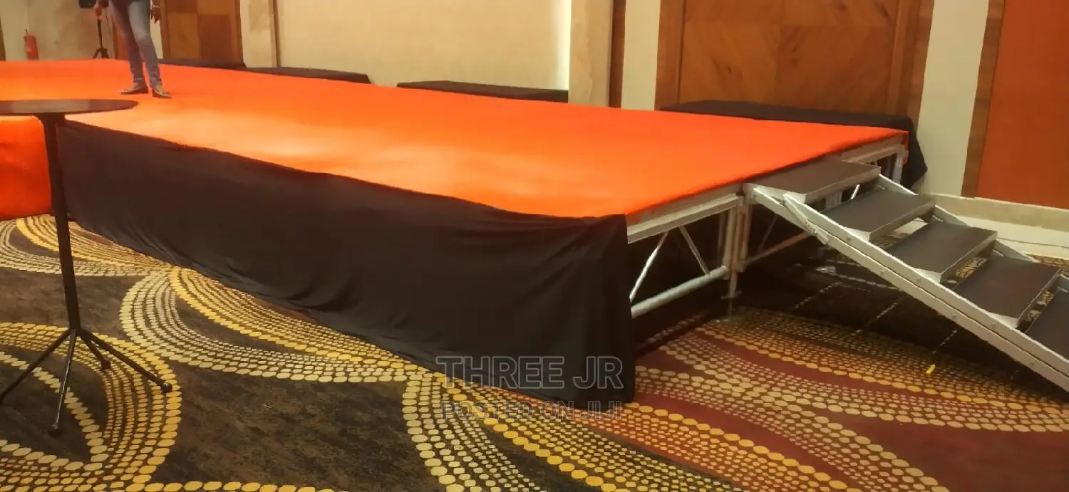 Olesereni Indoor Stage Set Up for Large Audience