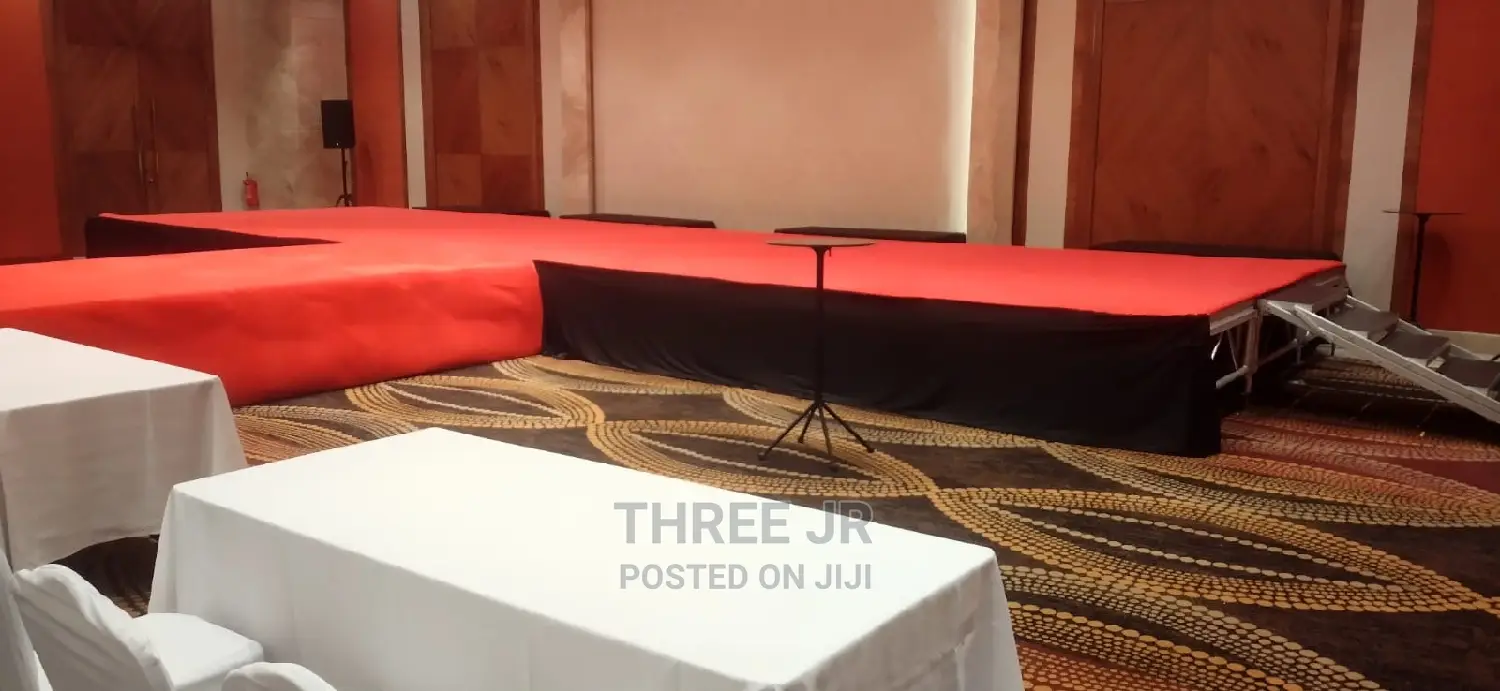 Olesereni Indoor Stage Set Up for Large Audience