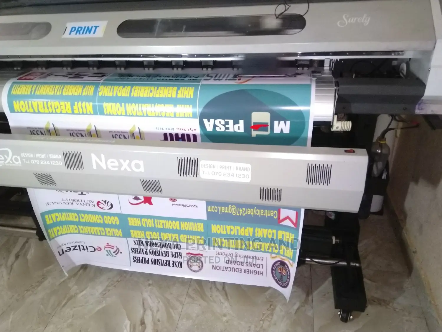 Cyber Door and Window Advertising Stickers
