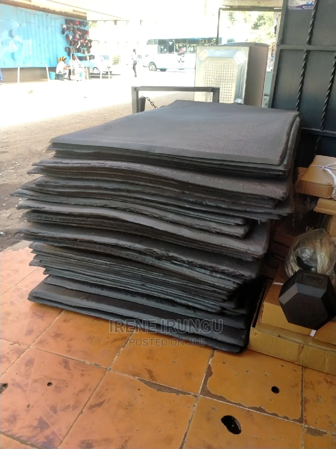 Gym Carpet , 5 by 3ft, 12mm Thickness
