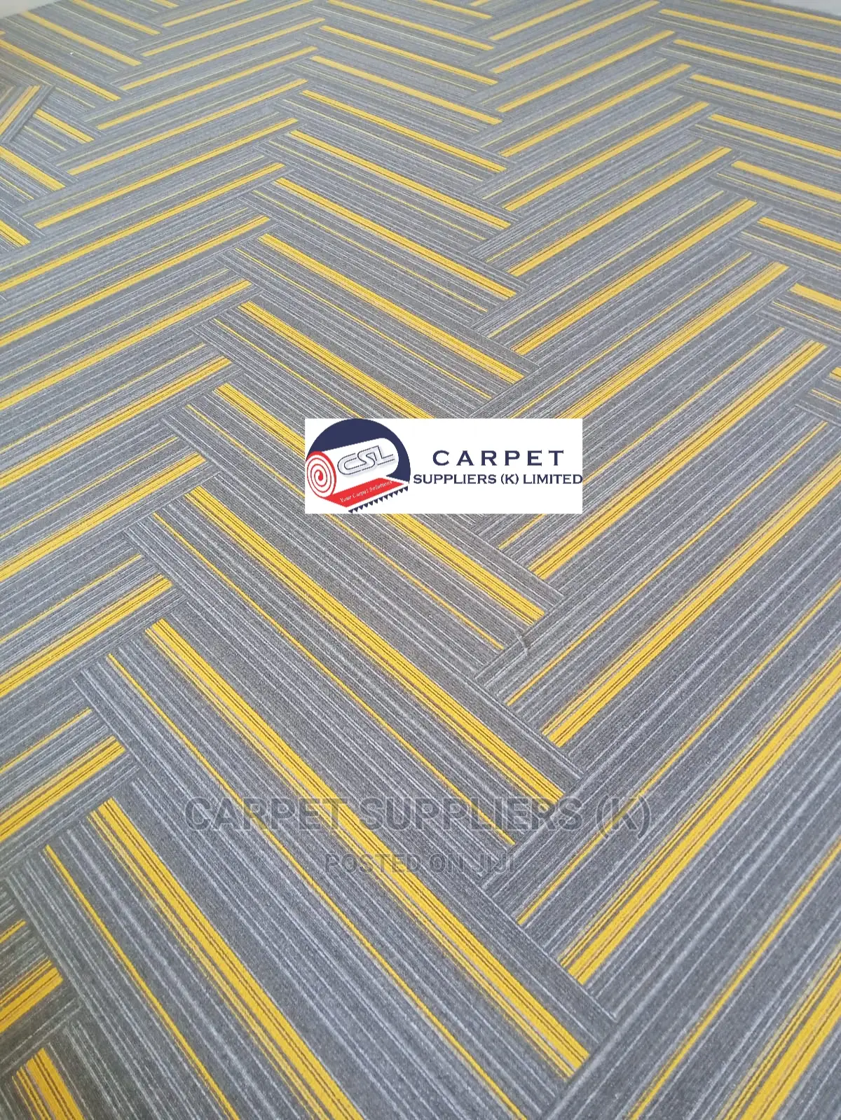 Carpet Planks (Yellow Black)
