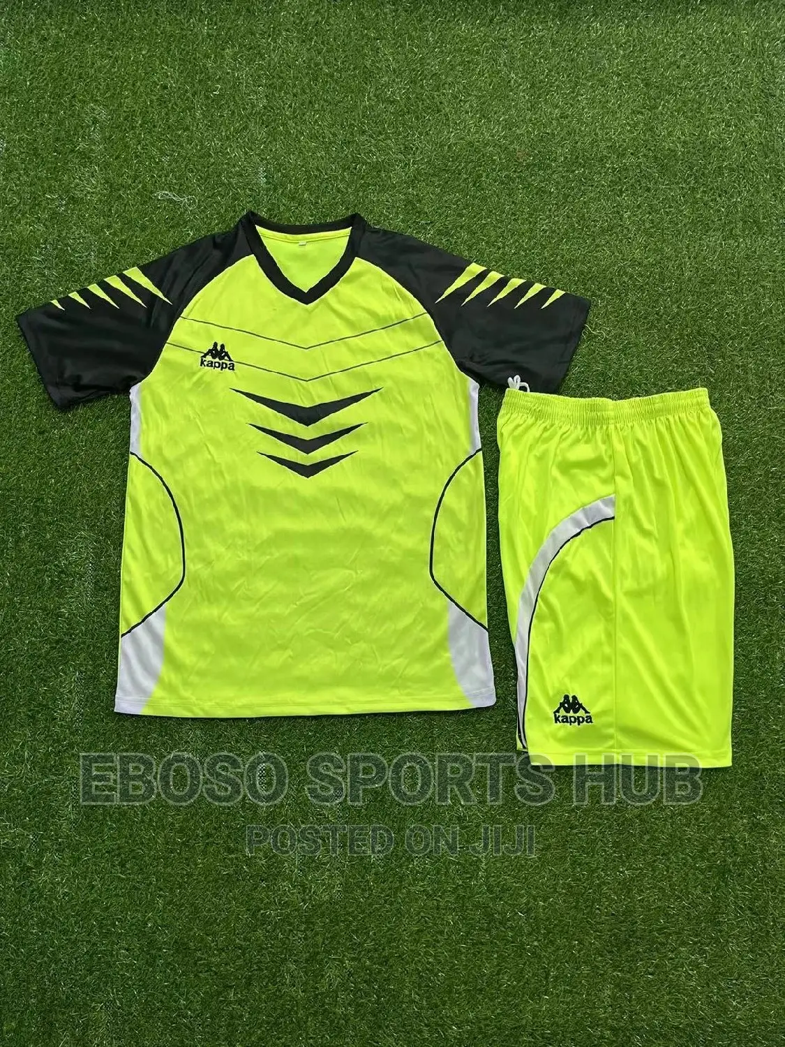 Green Kappa Football Uniform