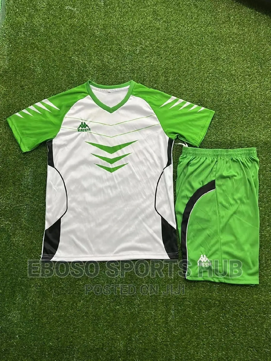 Green Kappa Football Uniform
