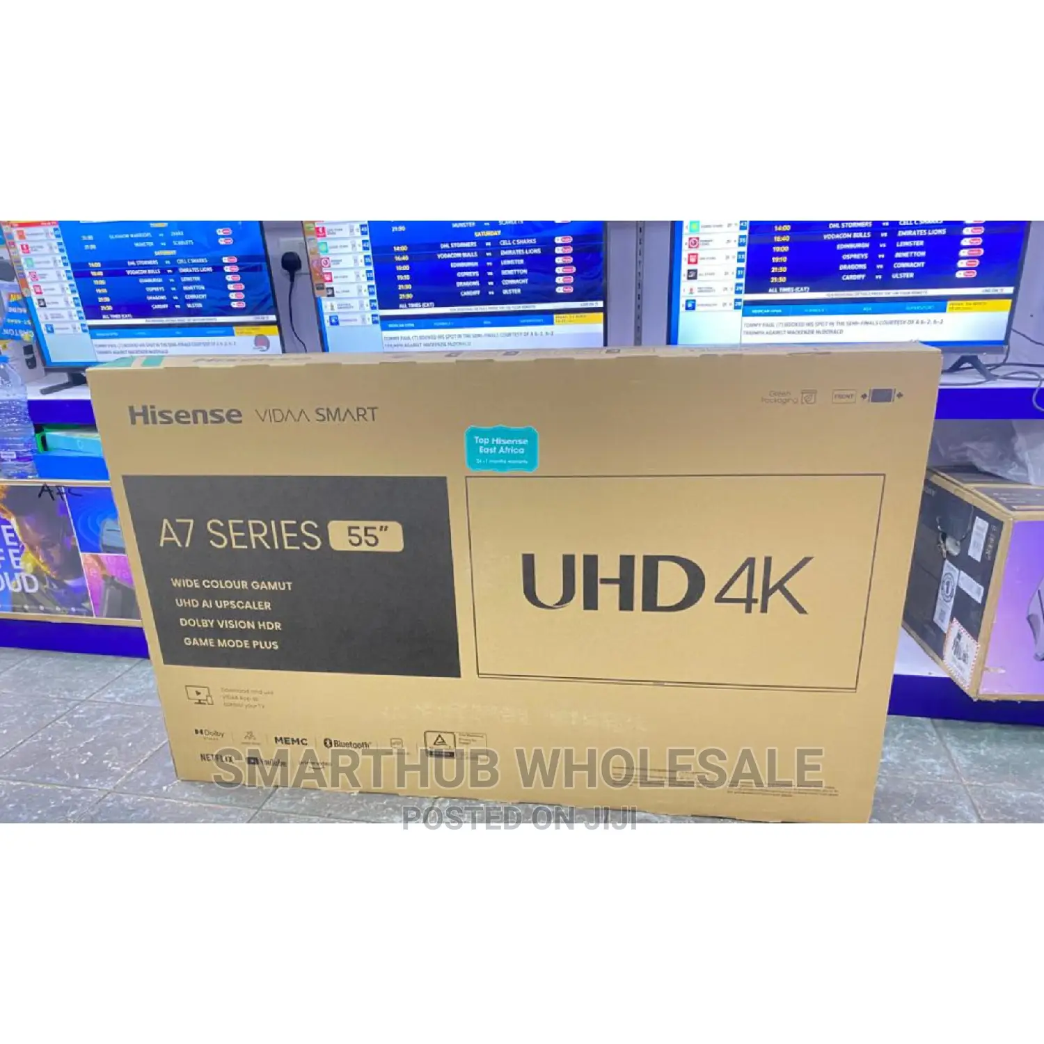 *Hisense 55" Smart A7 Frameless Tv