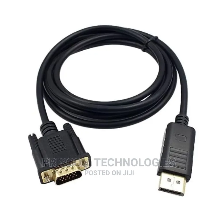 Display Port to Vga Cable