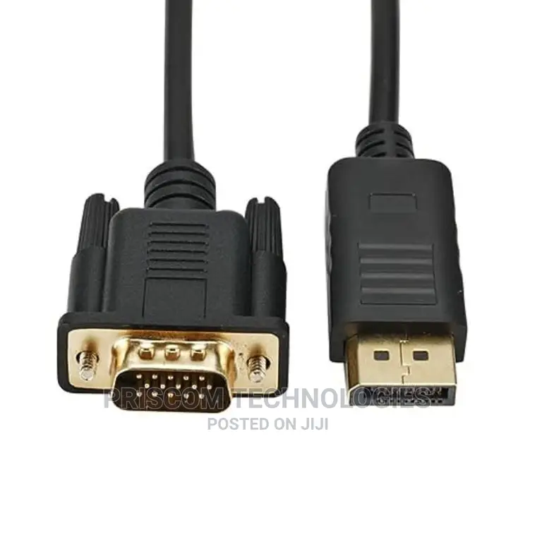 1.8 M Display Port to Vga Cable