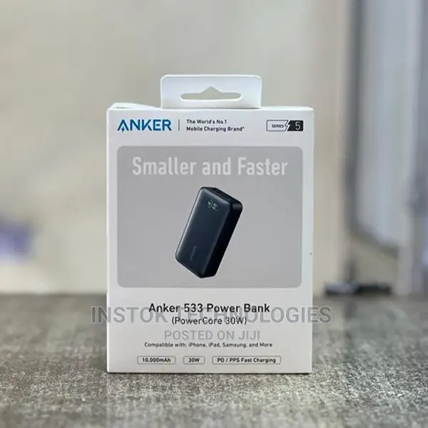 Anker 533 Power Bank (Powercore 30W) 10,000mah