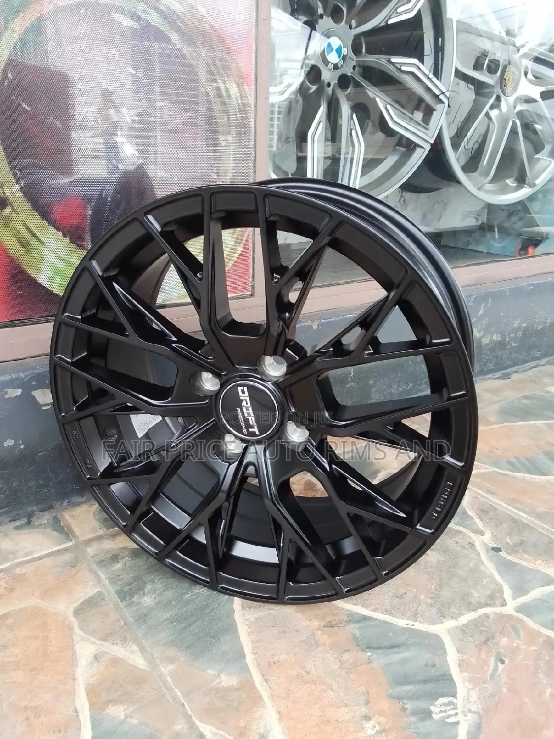 Rims Size 15/4/100 Mat Black Normal