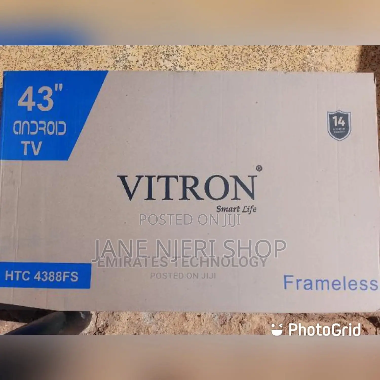 Vitron 43 Inches Smart Tv