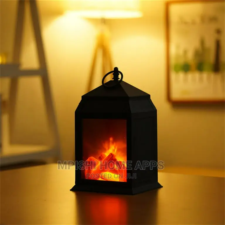 Cozy Fireplace Lantern