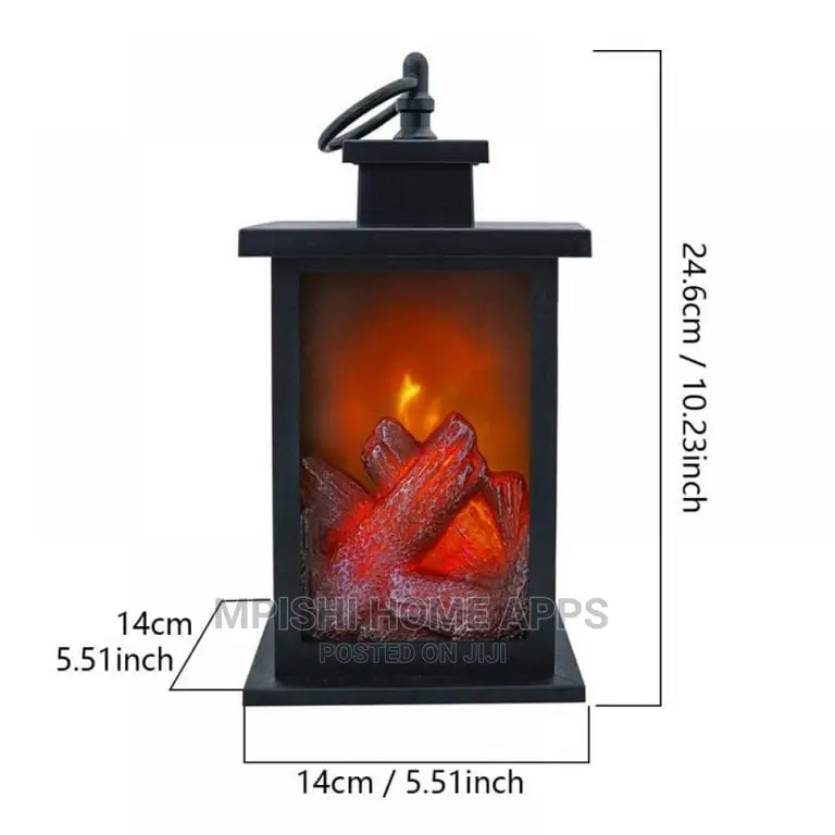 LED Fireplace Lantern