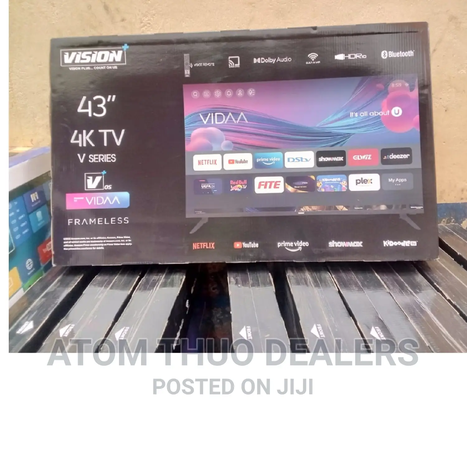 Vision Flameless 43 Inches T v / Television Vision Plus