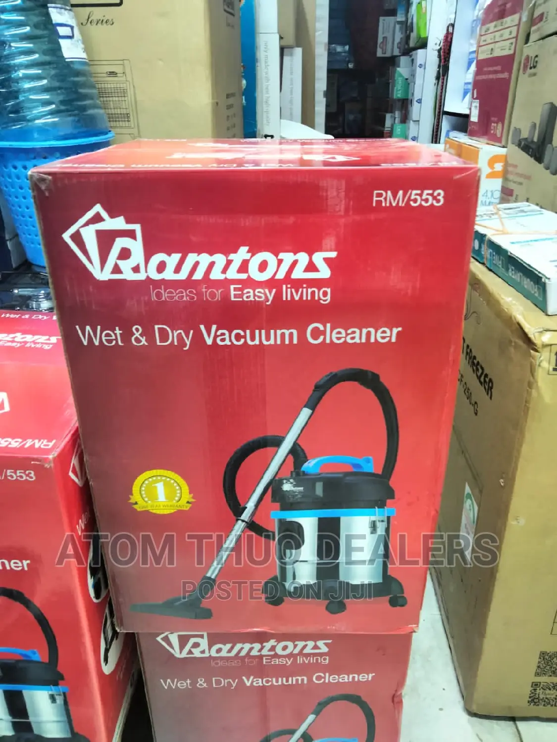 Ramtons RM/553 21 Litre Tank Dry Vacuum Cleaner
.