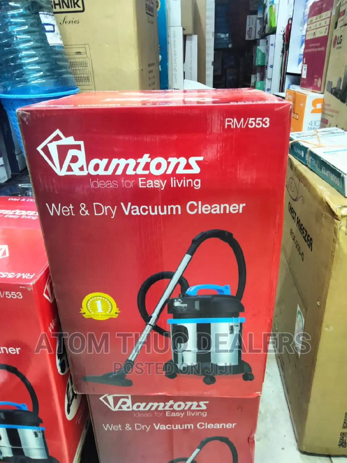 Ramtons RM/553 - 21 Litre Tank Wet and Dry Vacuum Cleaner