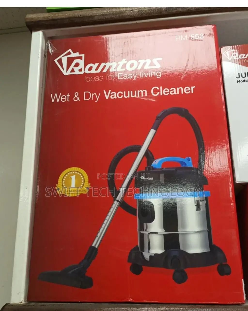 Ramtons Vacuum Cleaner Wet and Dry Vacuum Cleaner