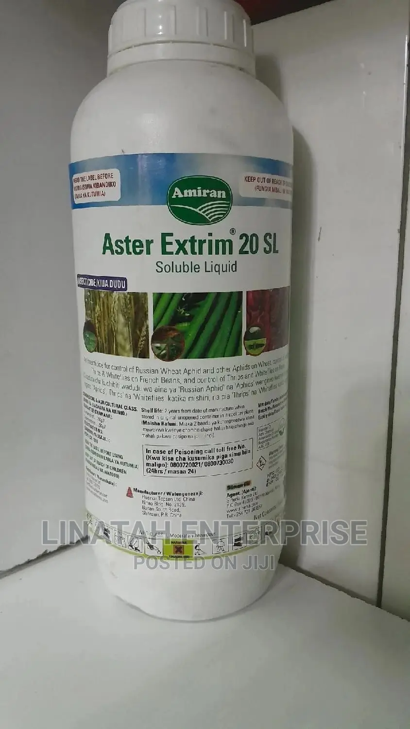 Aster Extrim 20sl Insecticide 1litre