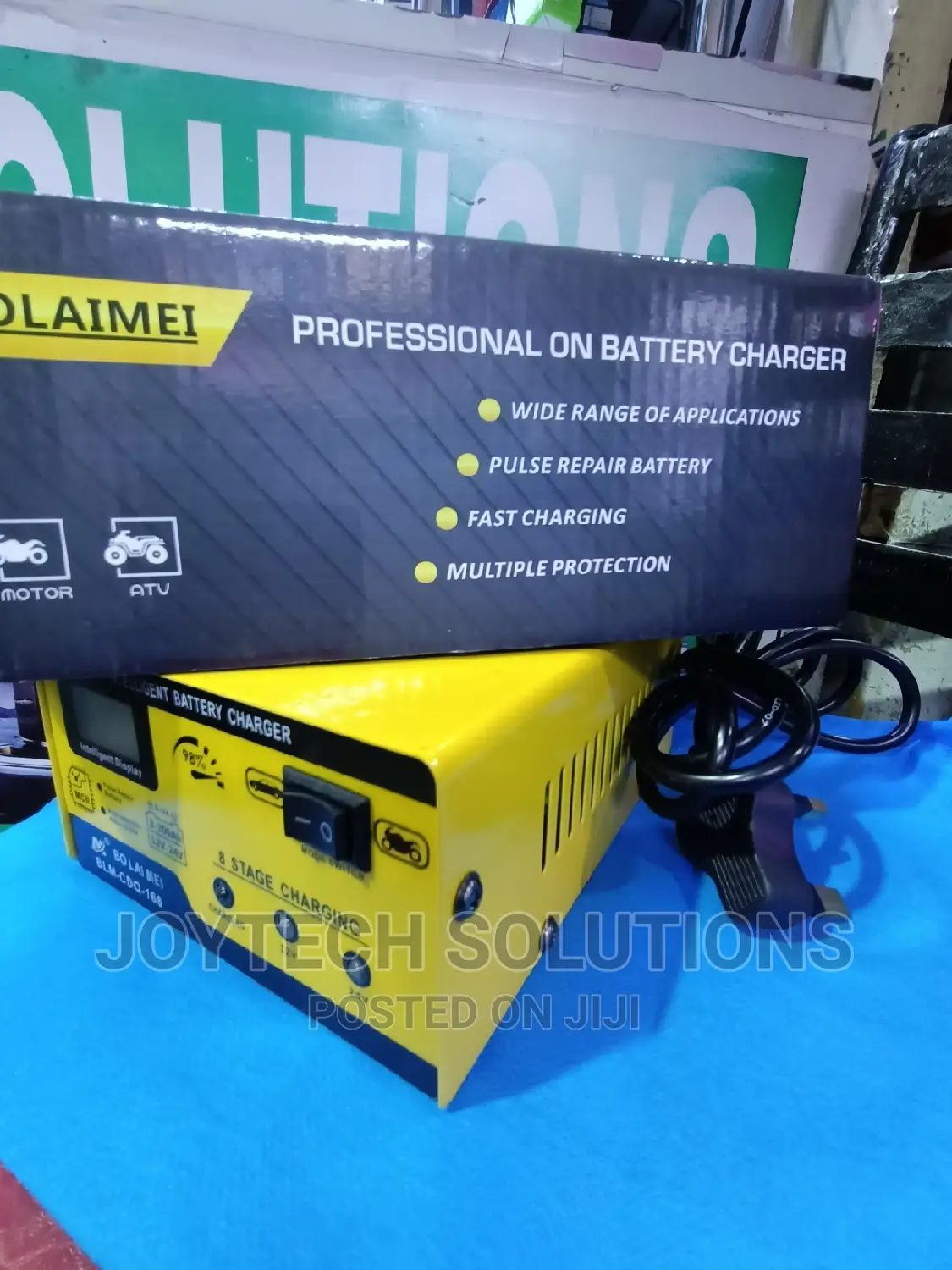 Automatic Car Battery Smart Charger. BLM 168