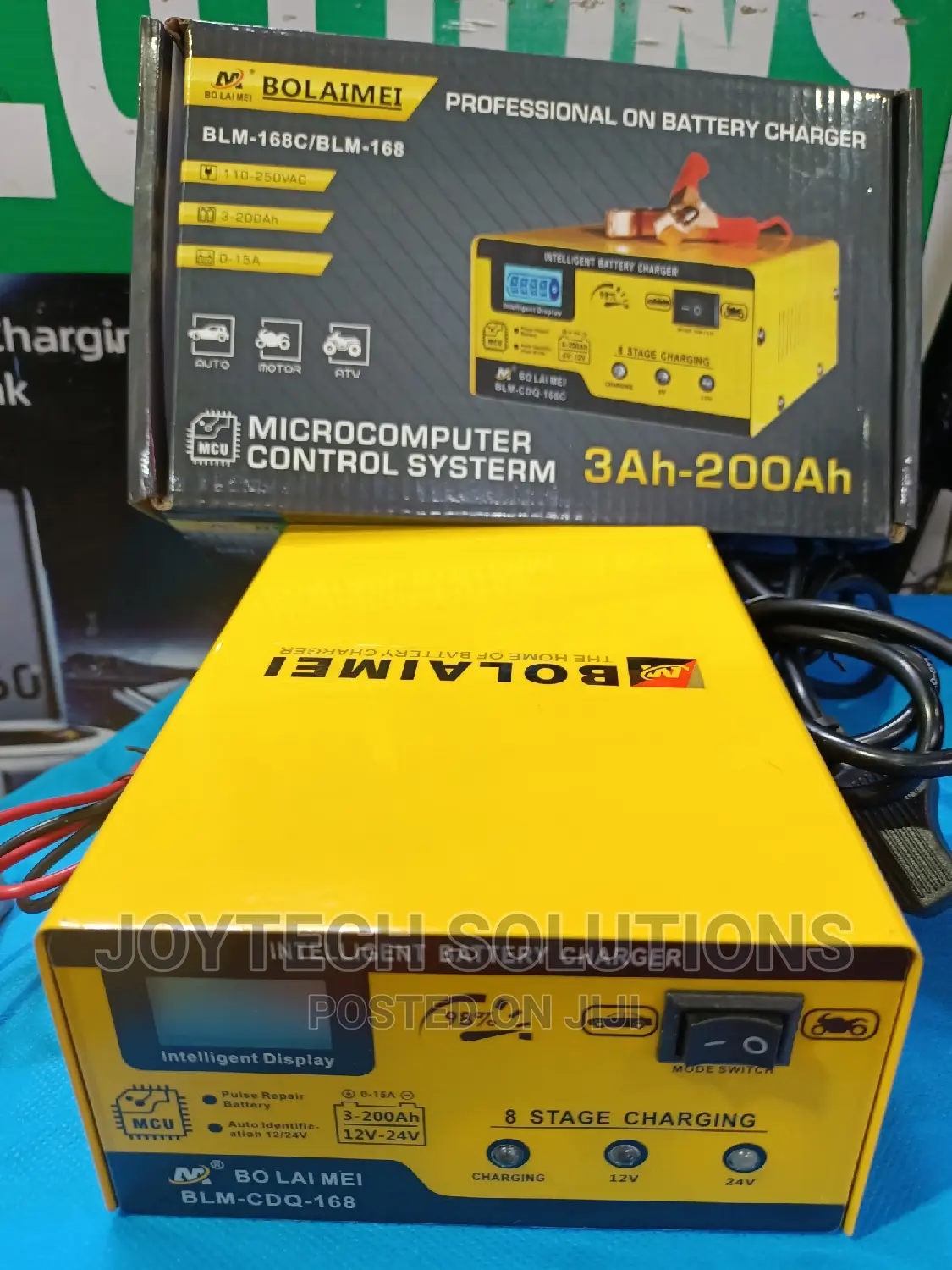 Automatic Car Battery Smart Charger. BLM 168