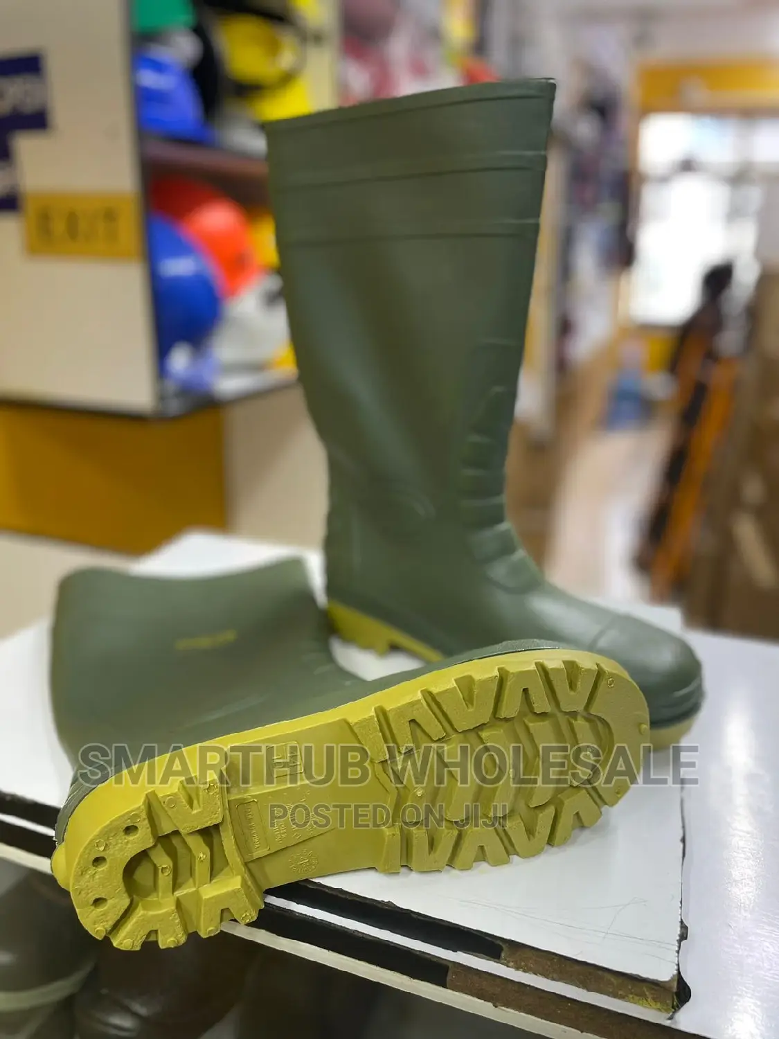 Oil And Acid Resistant Steel Toe Gumboots