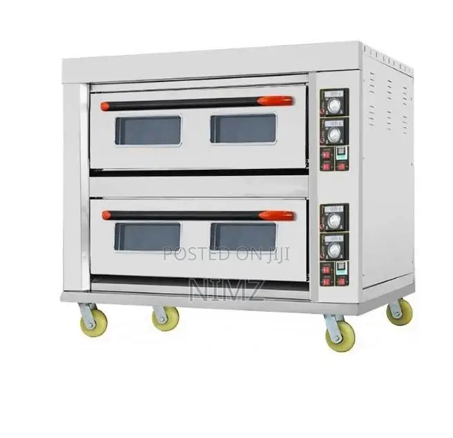 Premier Commercial Electric Oven Two Deck Four Trays