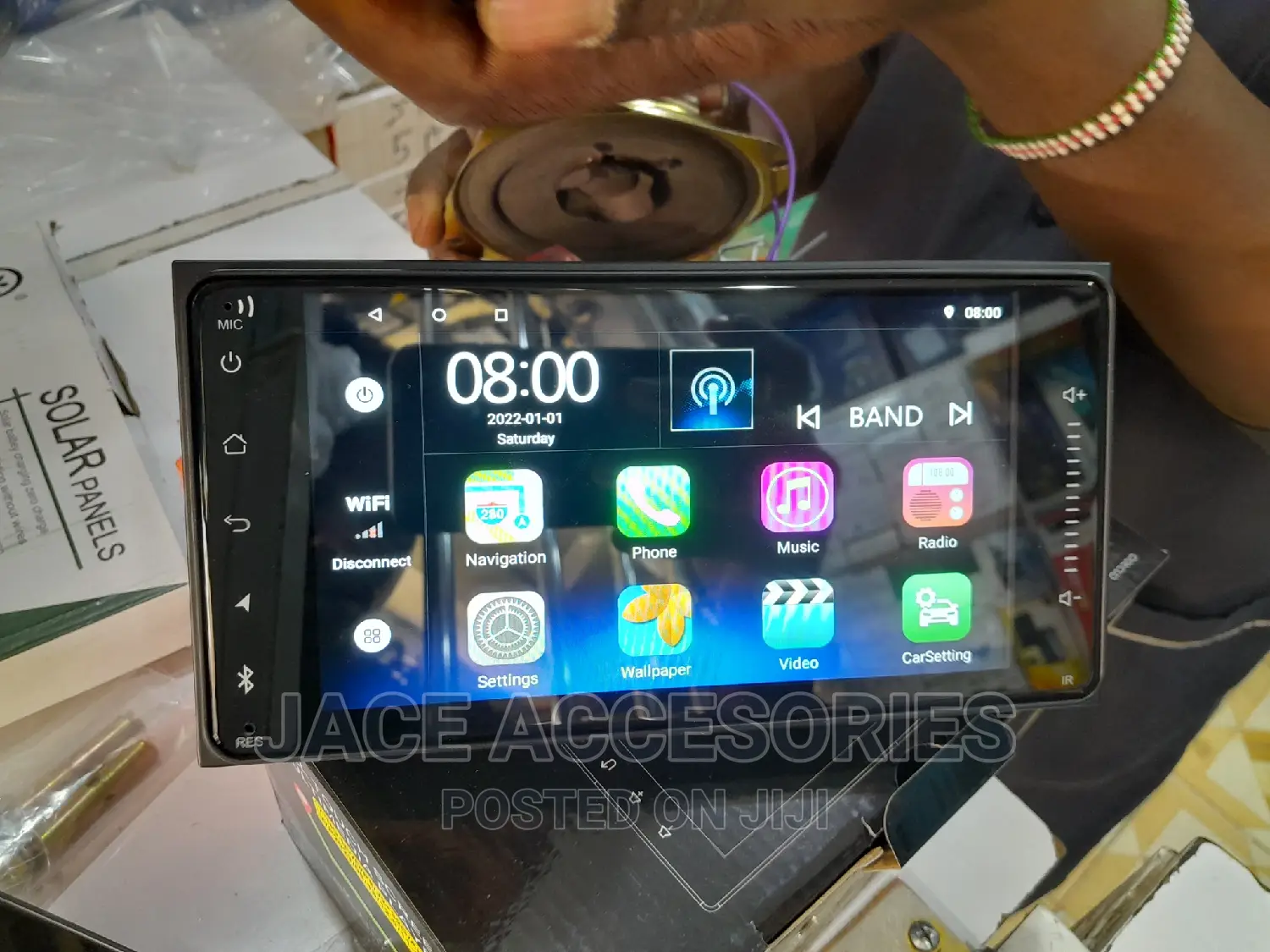 New 8 Inch Car Android Radio With Toyota Harness