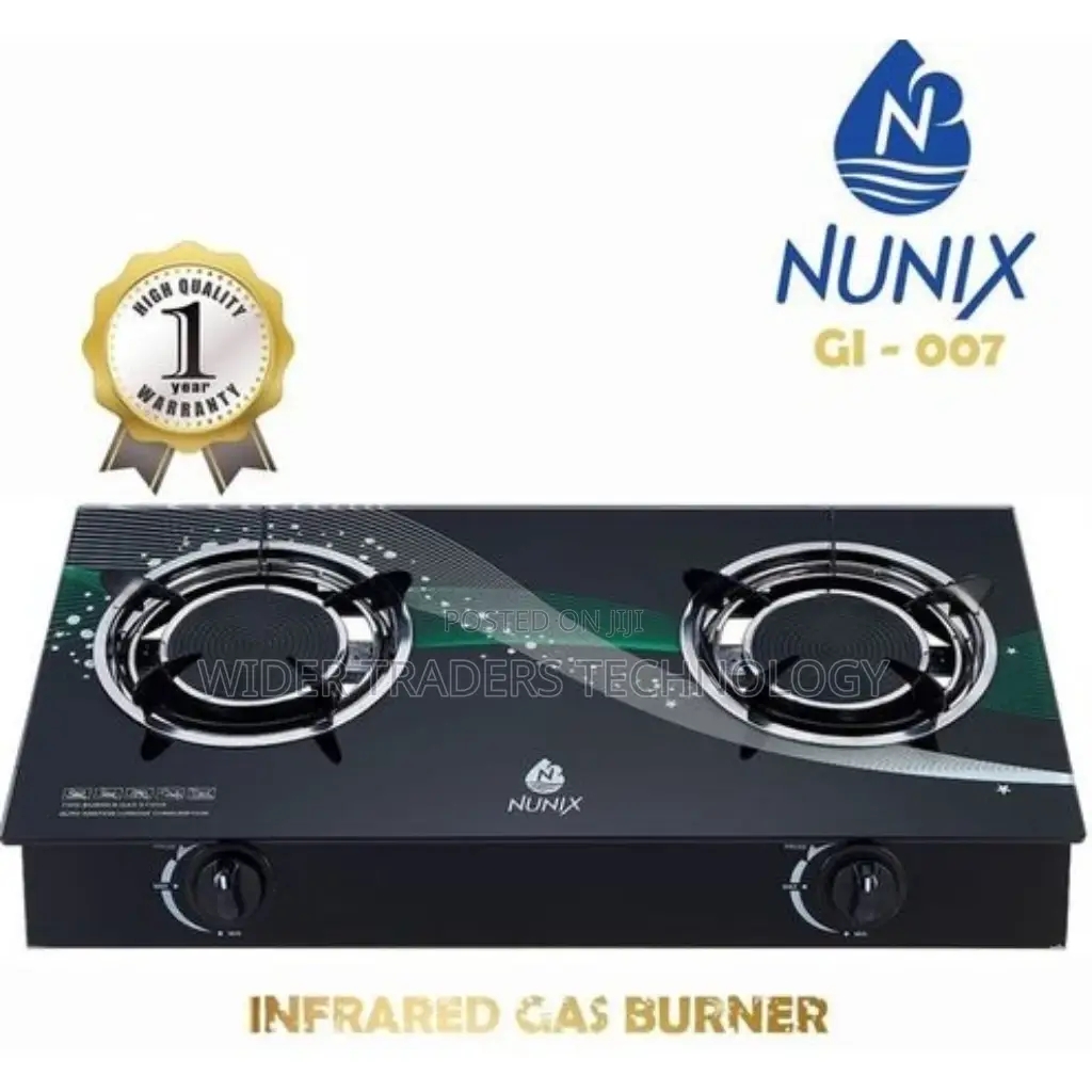Infrared 2 Burner Nunix Cooker