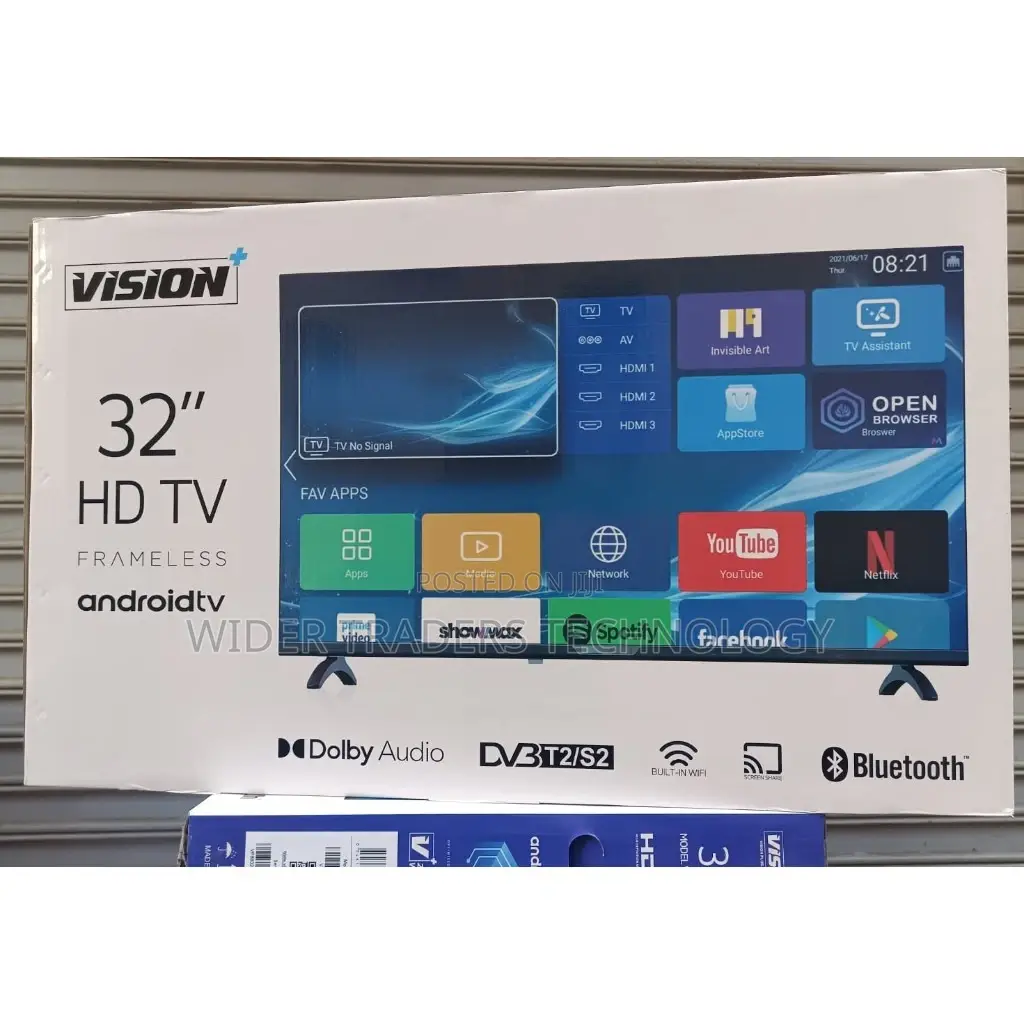 Vision Plus 32′′ Smart Android Hd Tv