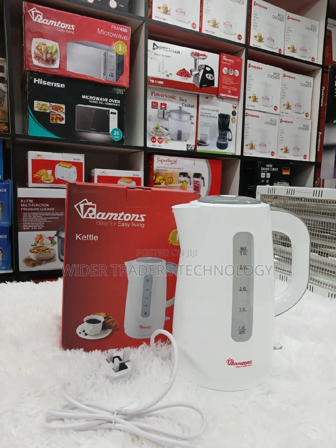Ramtons RM/591 3L Electric Kettle