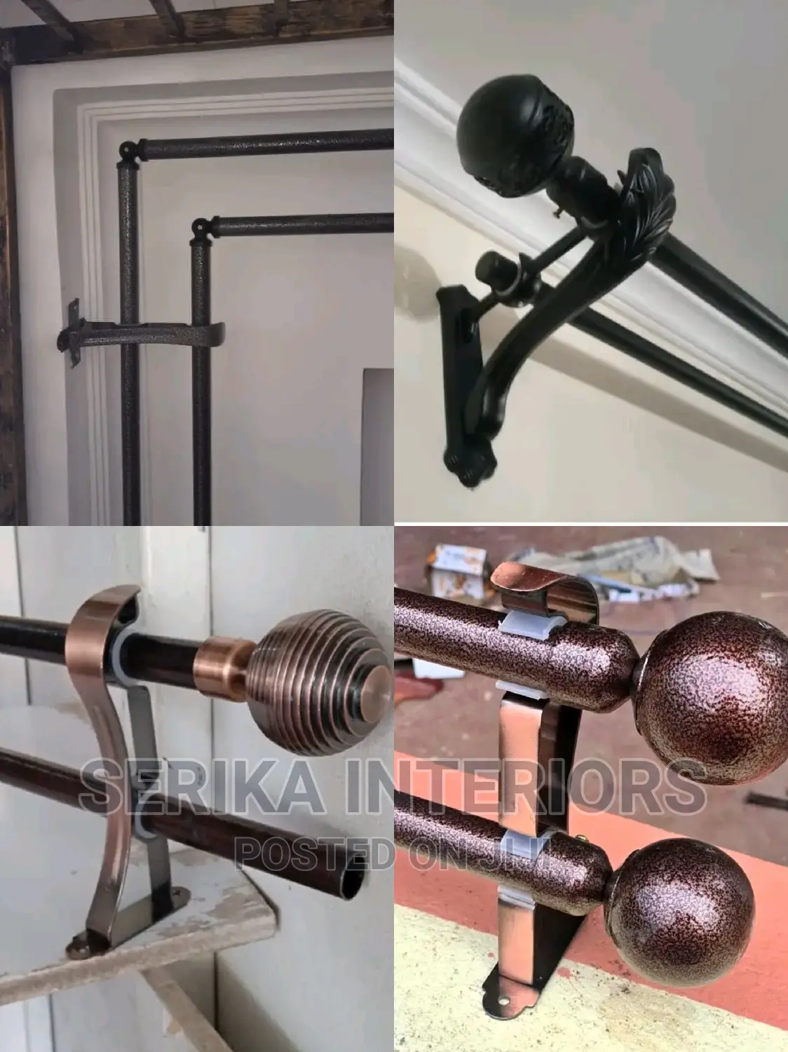Jua Kali Curtain Rods Curtain Rods