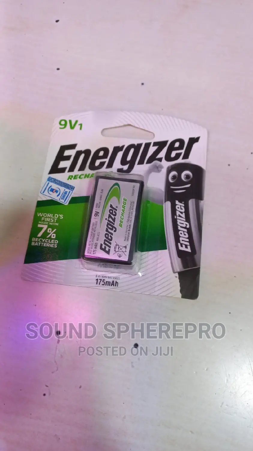 Energizer 9v Rechargeable Battery