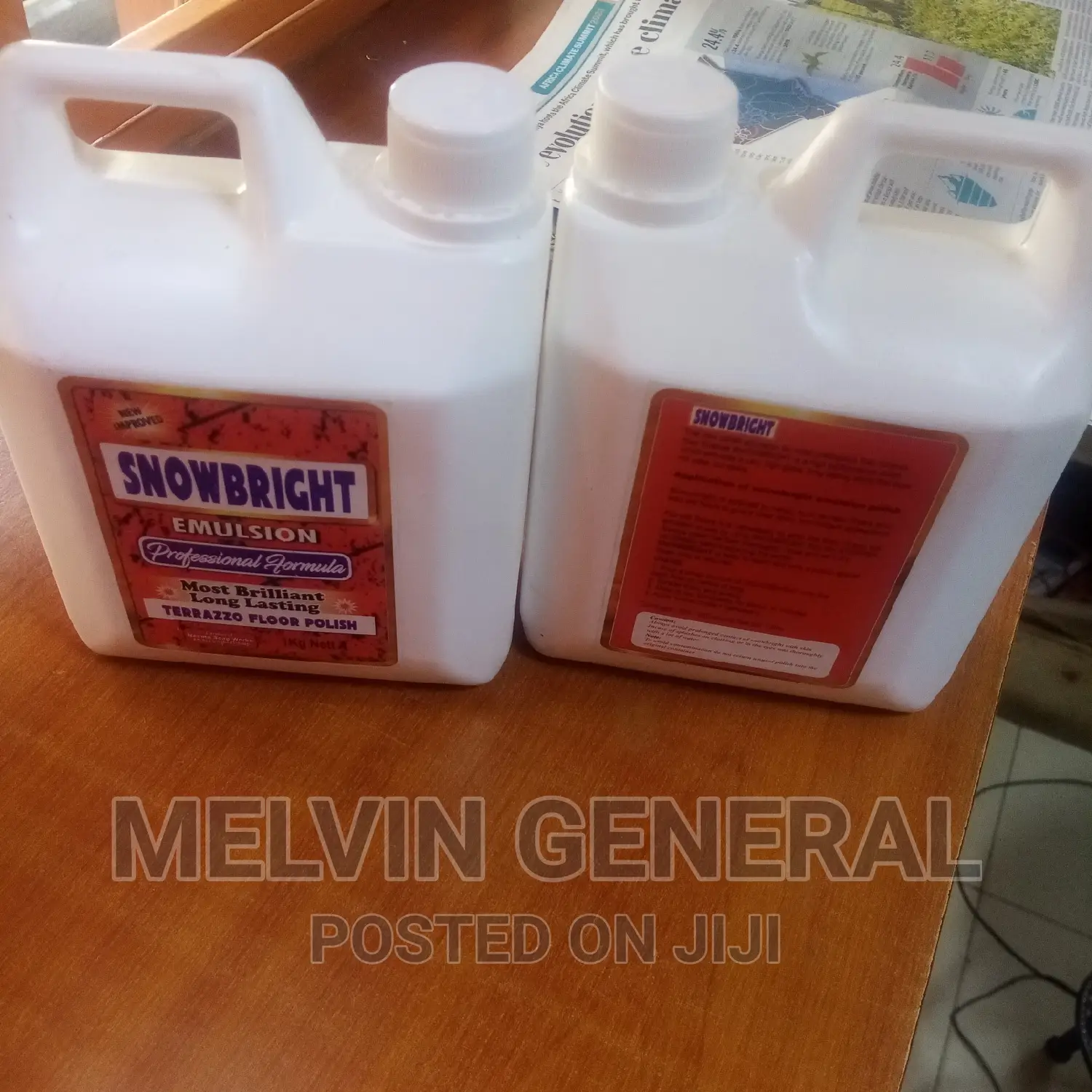 Polish(Snowbright Terrazzo Floor Polish). 1ltr