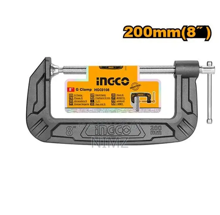 Ingco Hgc0108 G Clamp 8