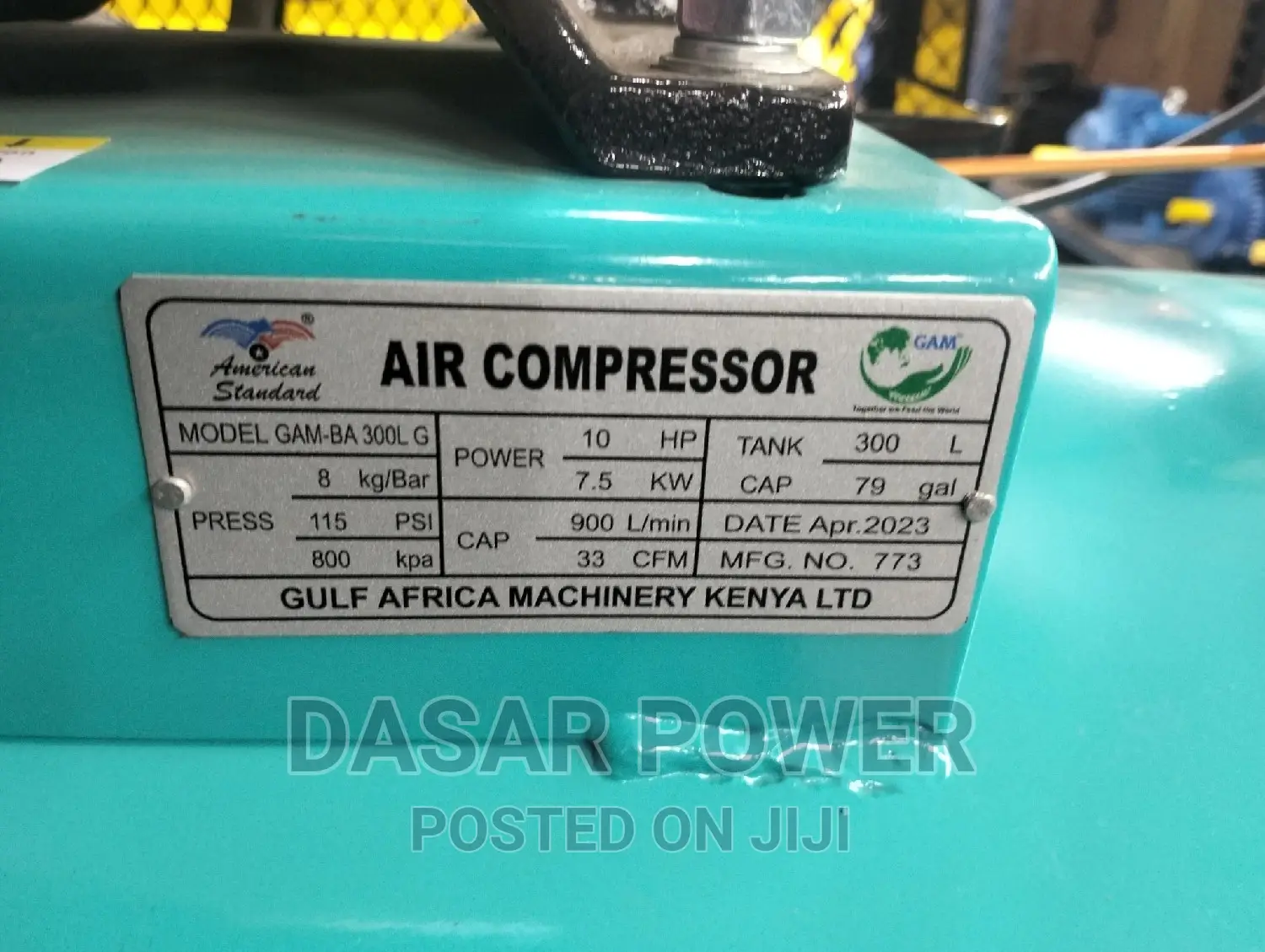300l Three Phase Air Compressor