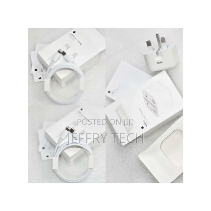 Apple 20W USB-C iPhone Charger + C to Lightning 2M Cable