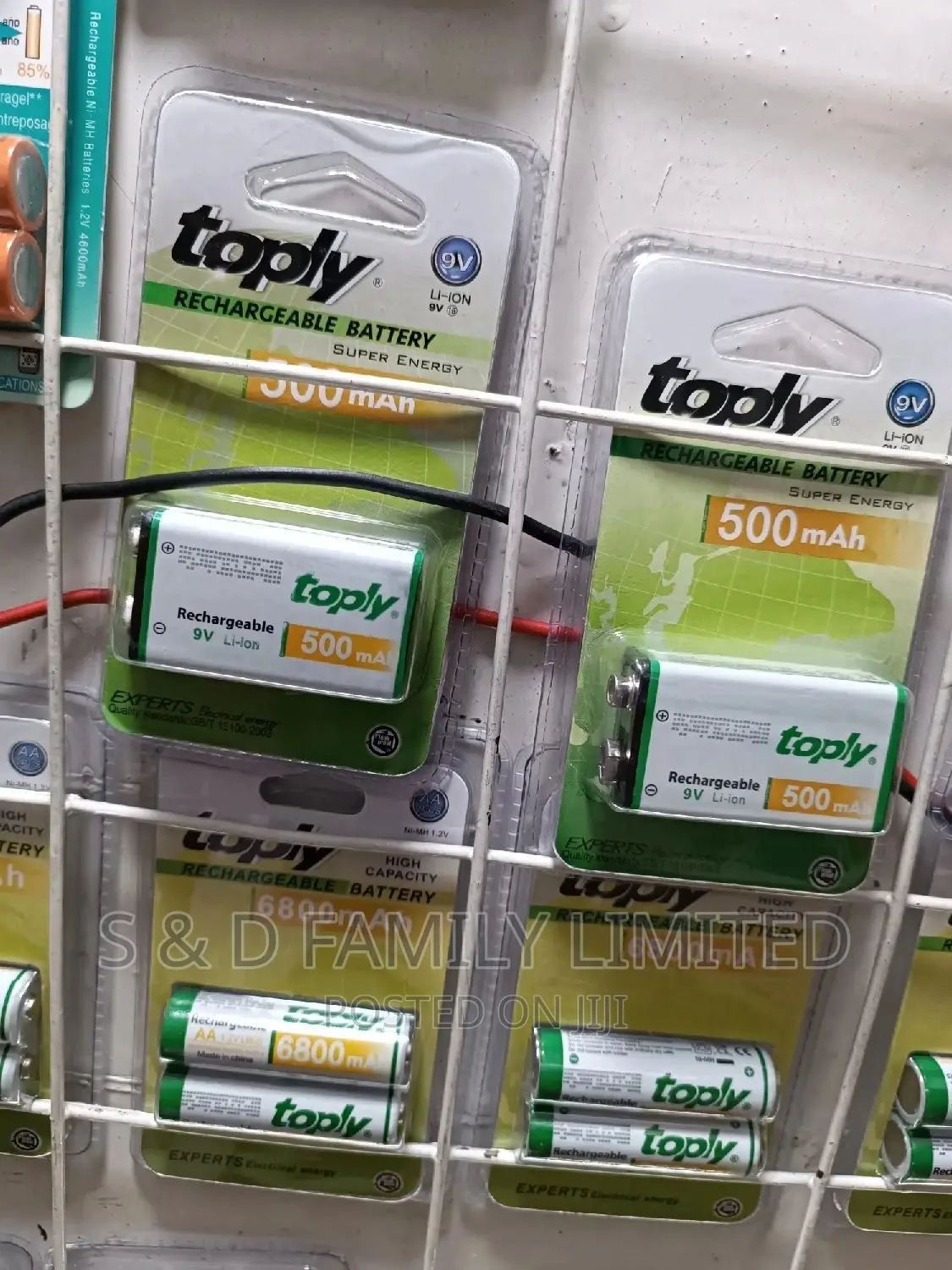 Toply AA 1.5v Rechargeable Batteries
