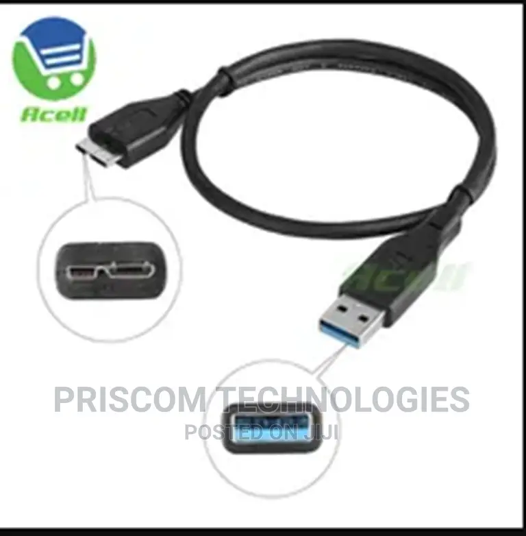 USB 3.0 Cable for External Hard Drive Transcend / Toshiba Ca