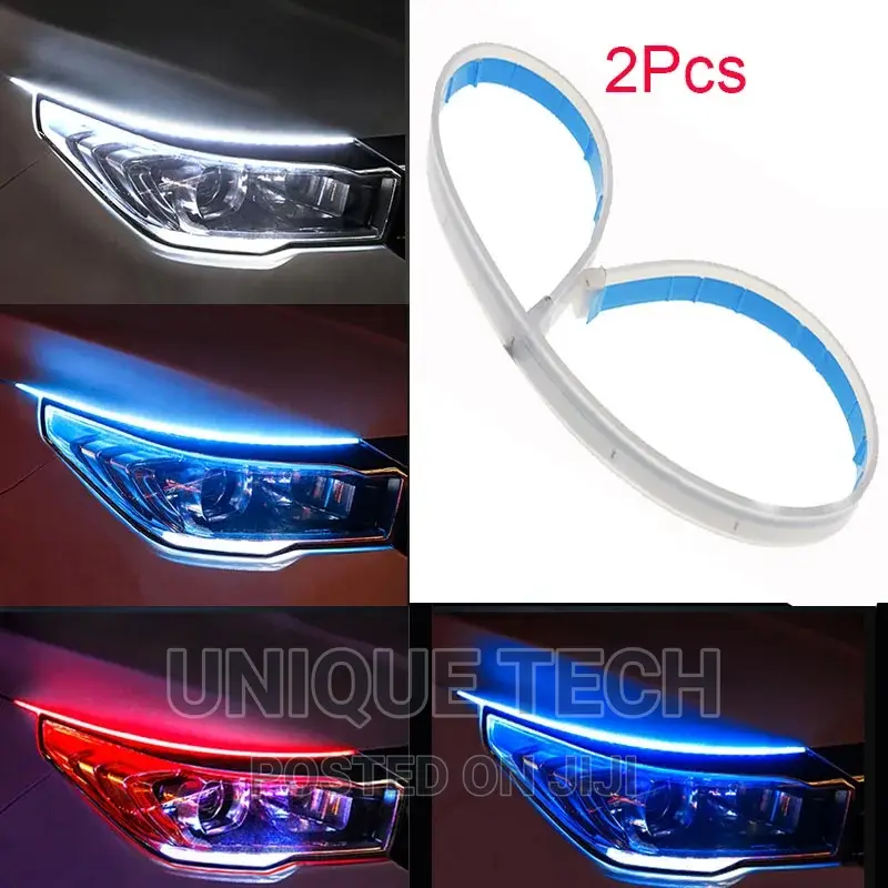 Daylight Running Strip Lights Led White/Yellow Blue/Yellow
