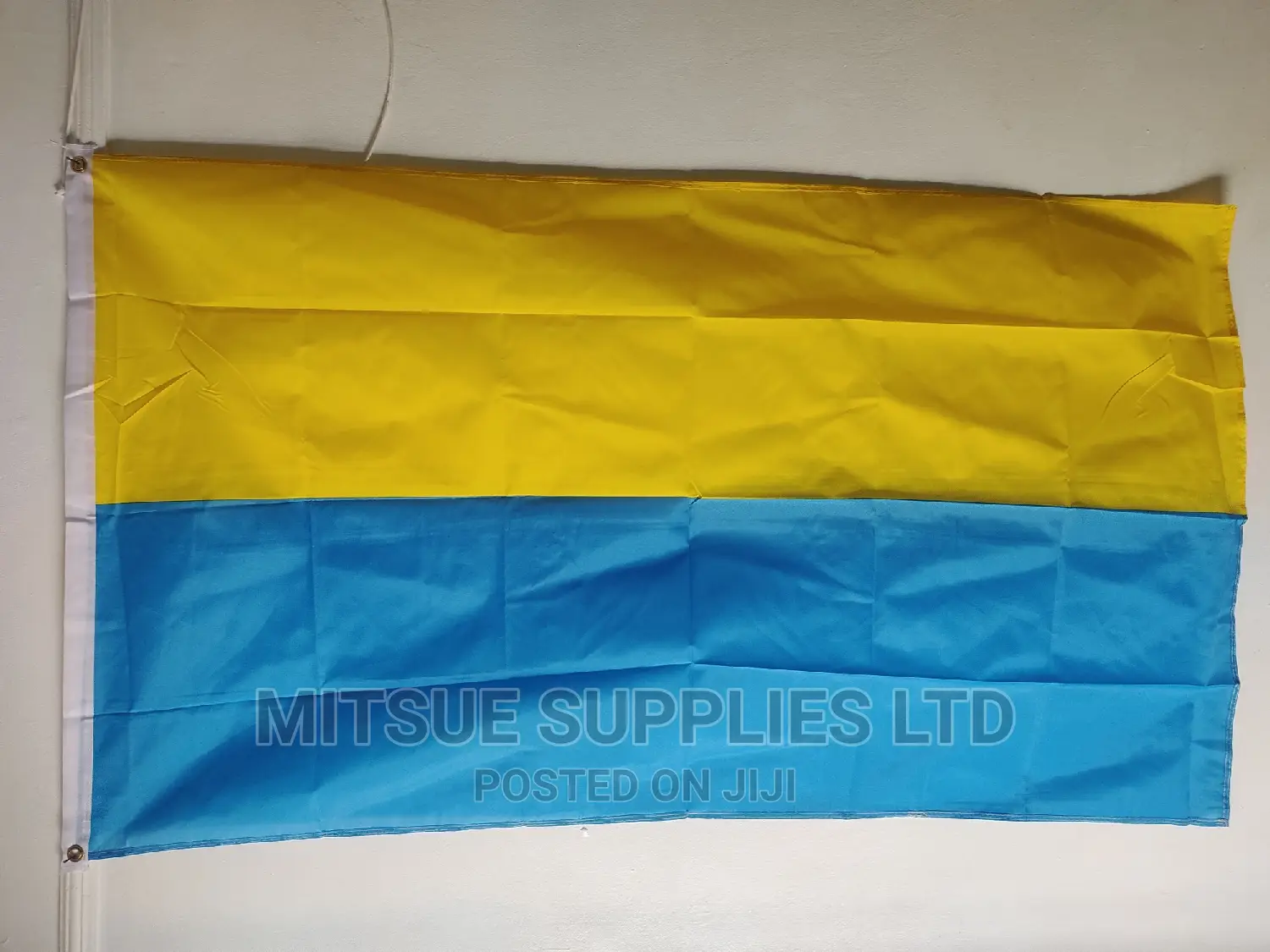 National Flag for Ukraine 36 by 60 Inches Polyester