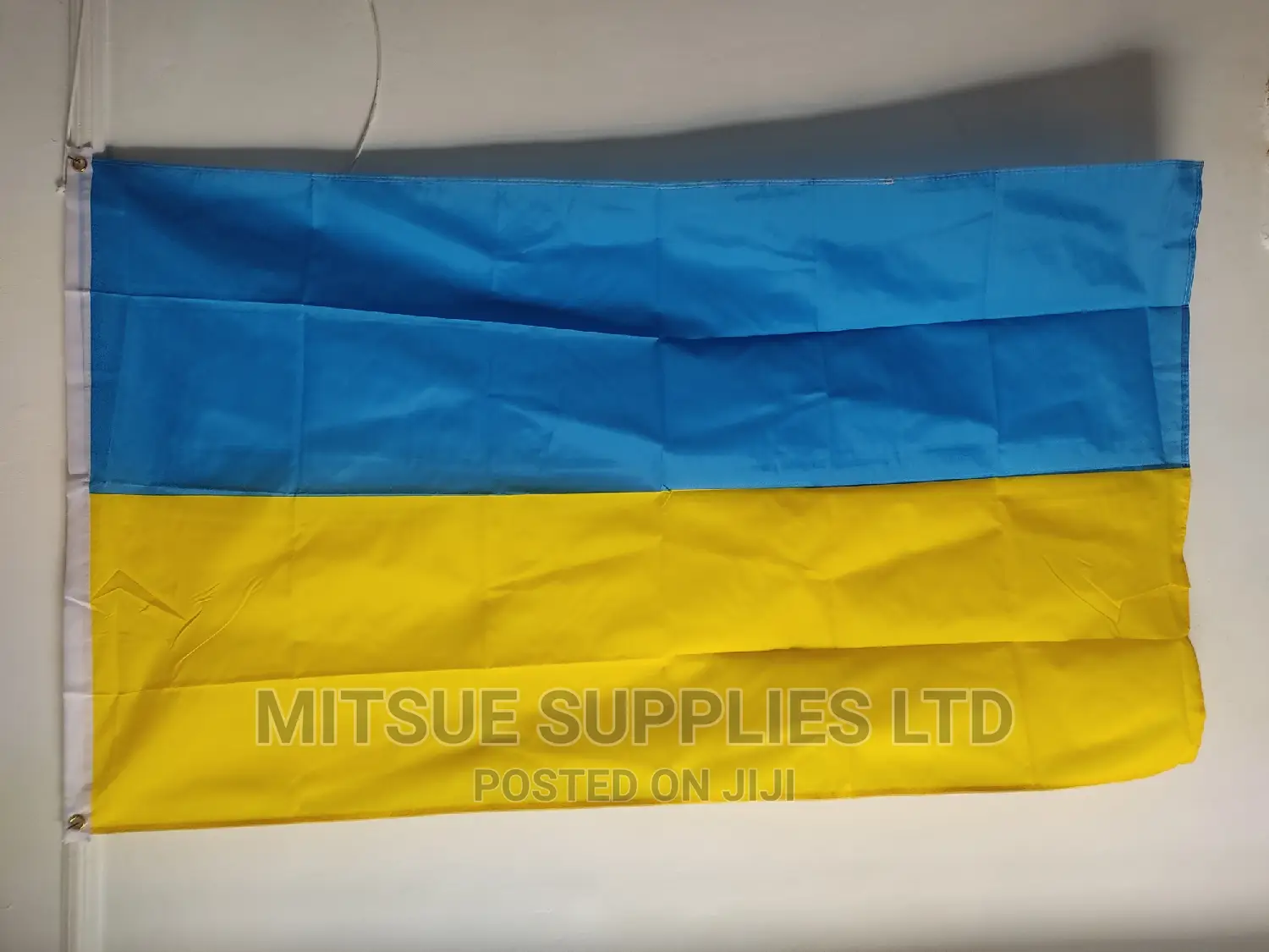National Flag for Ukraine 36 by 60 Inches Polyester
