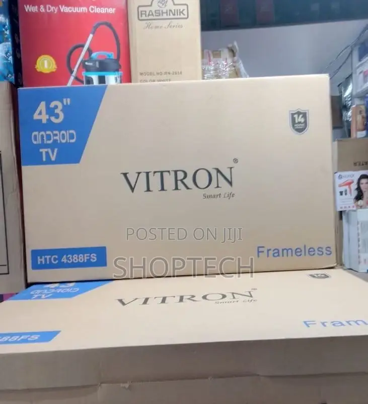 43inch Vitron Smart Android Frameless Tv