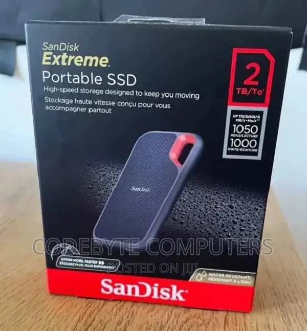 Sandisk E61 2tb Extreme Portable External SSD V2 // E61 2tb