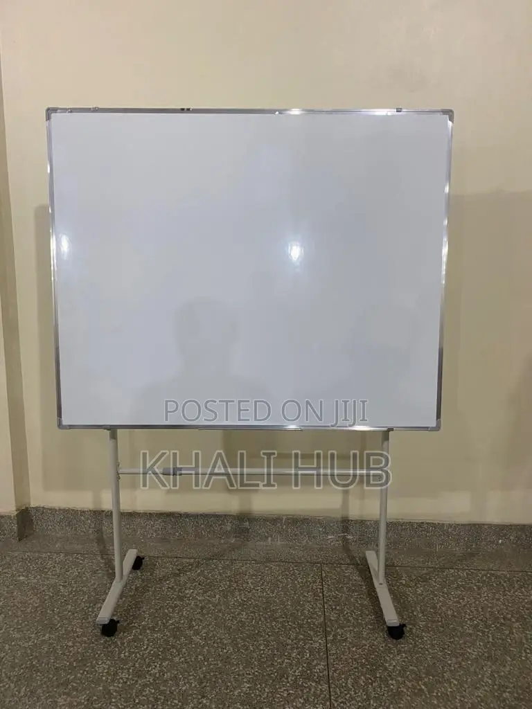 Whiteboard 5ft * 4ft With Stand Whiteboard