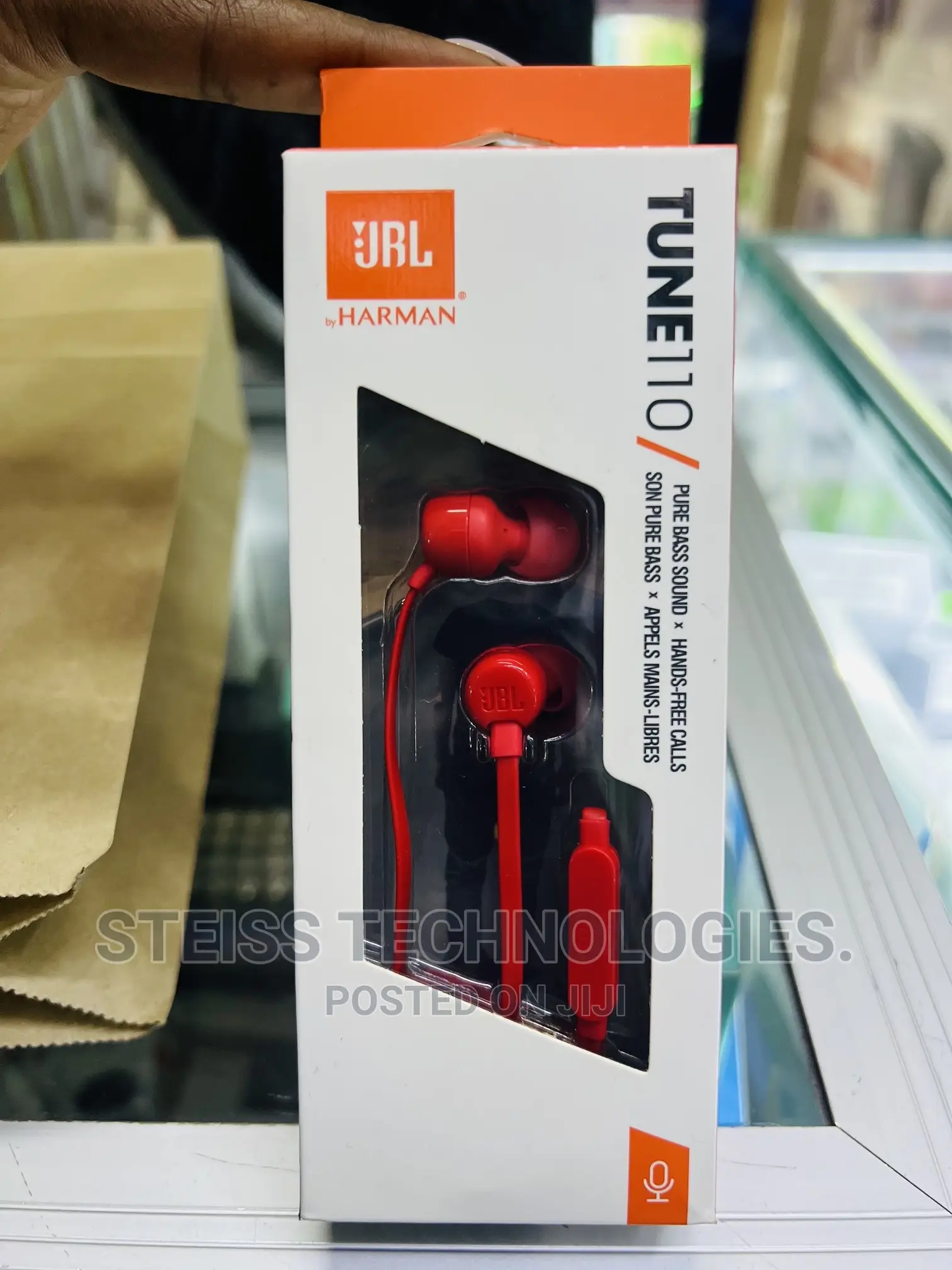 JBL Wired Tune 110 Headsets.