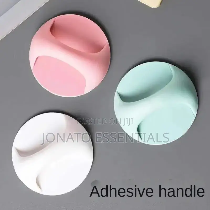 Adhesive Door or Drawer Handle or Knob