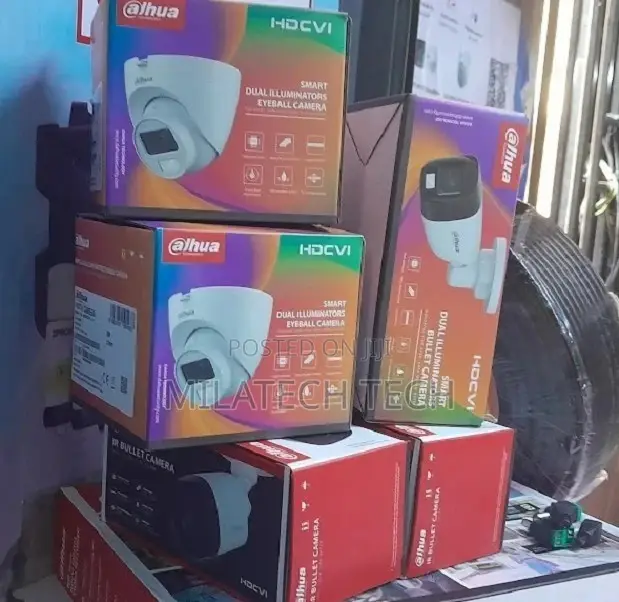 Dahua 6 CCTV Security Cameras Complete Kit 2MP Full HD