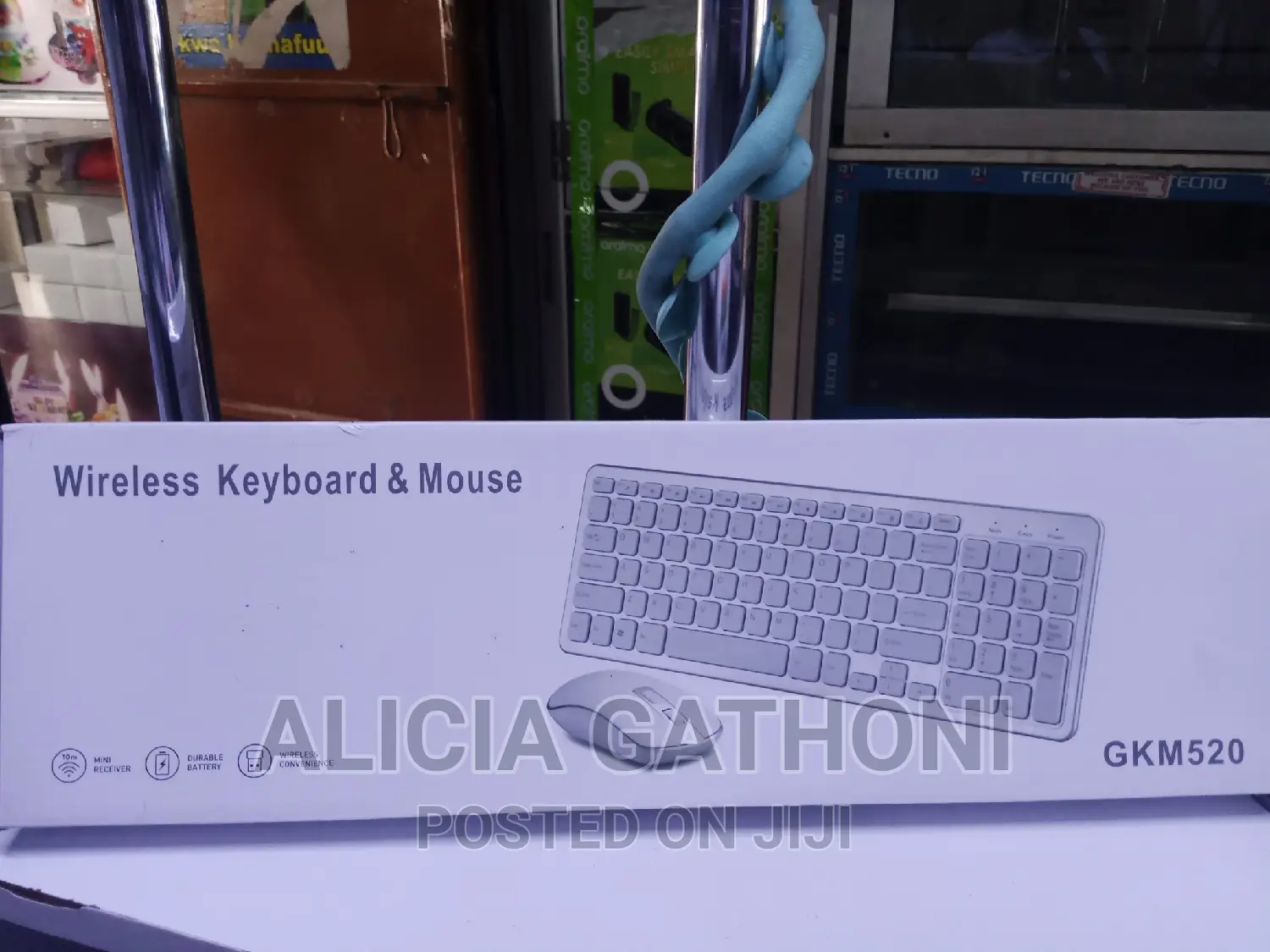 Wireless Keyboard+Mouse With Numeric