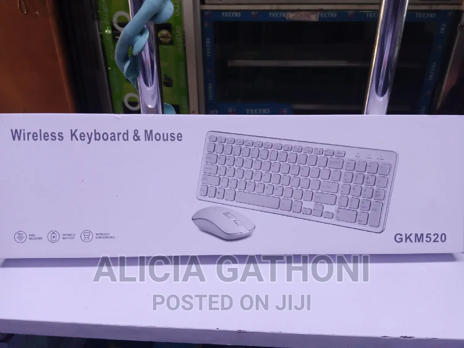 Wireless Keyboard+Mouse With Numeric