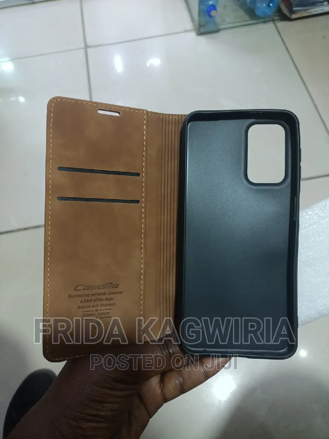 Caseme Leather Flip Case for Samsung A23