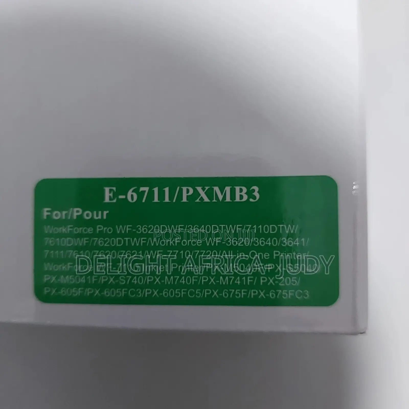 Epson 6711 Printer Maintenance Box 7710, 7715, 7610, 7720
